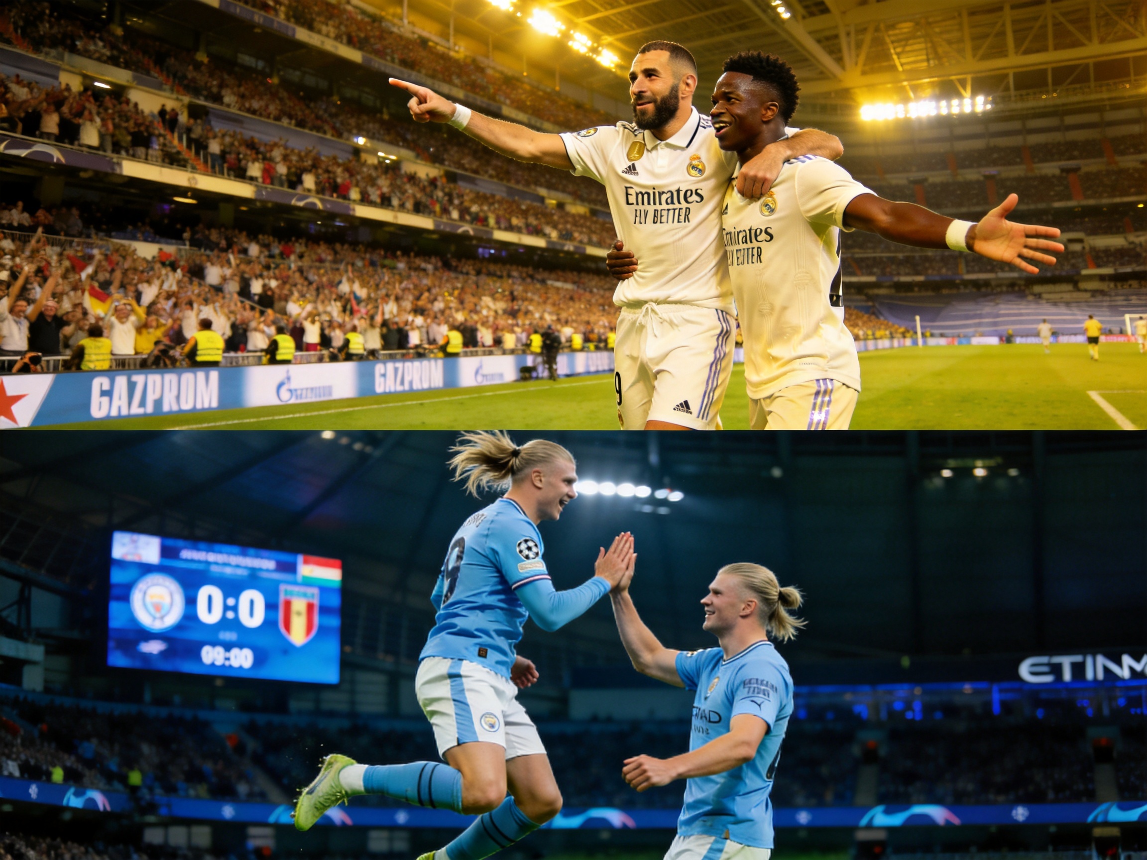 九游娱乐战报：皇马2-0拜仁，欧冠半决赛占先机